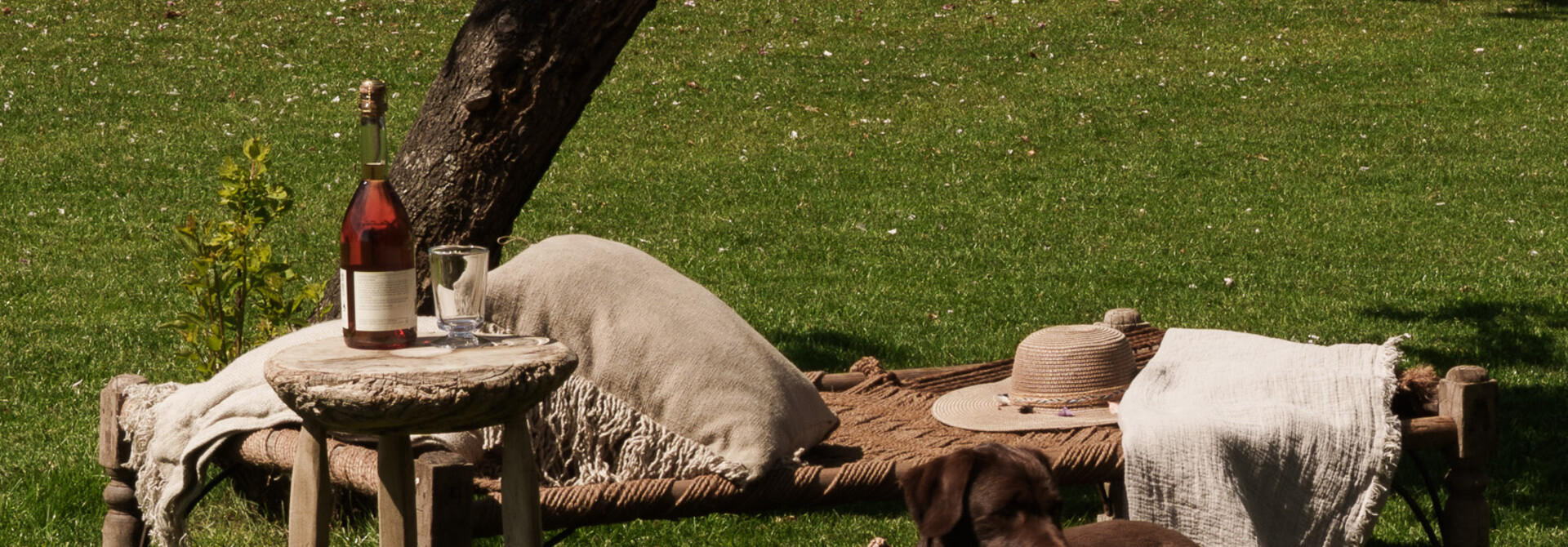 Daybed naturel canvas