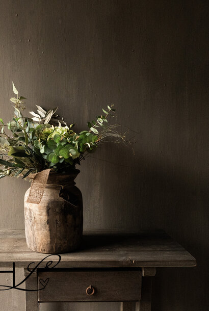 boeket kunstbloemen groen