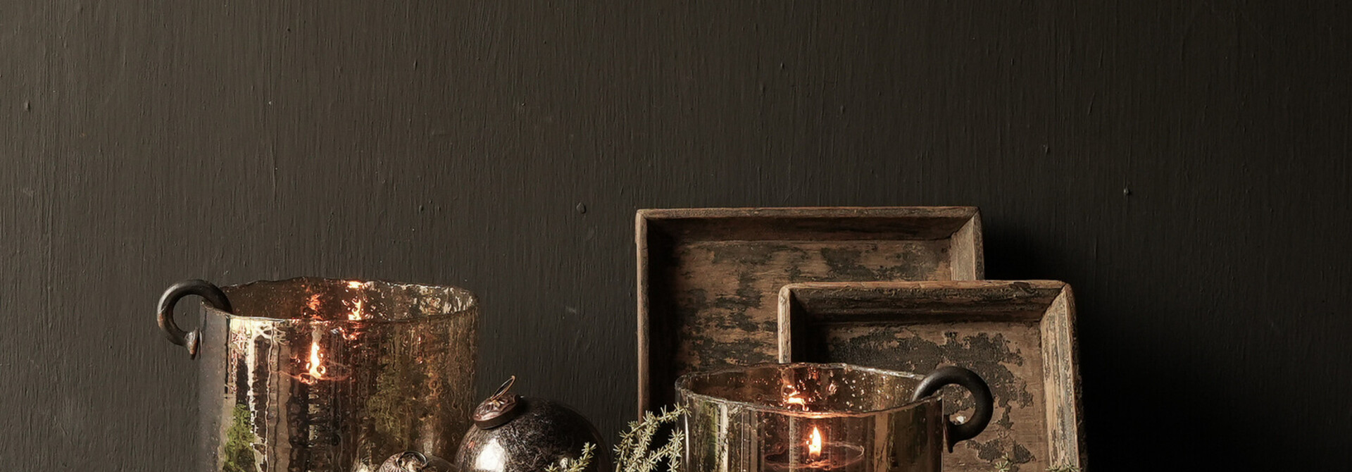Authentiek Oud dienblad van hout