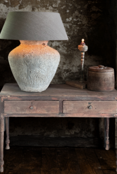 Uniek Authentiek oud Bureau/Buro Muurtafel LUKSA