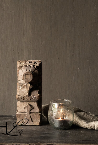 Uniek Handgemaakt Houten Ornament India