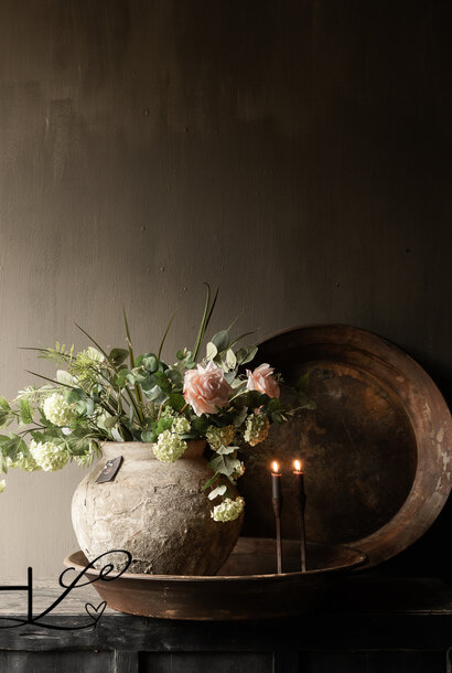 Alte eiserne Teigschüsseln – Authentisch aus Indien/Nepal