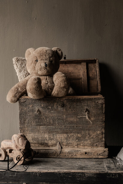 Old Authentic Wooden Chest