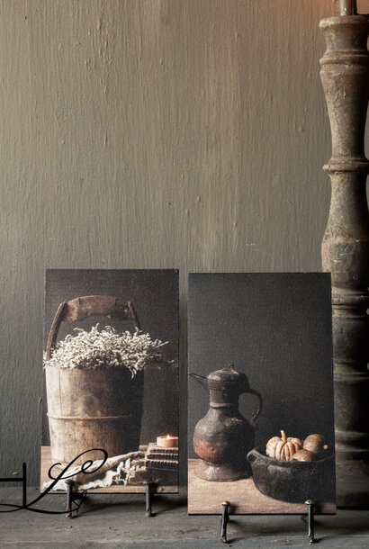 Foto op hout – landelijke stilleven