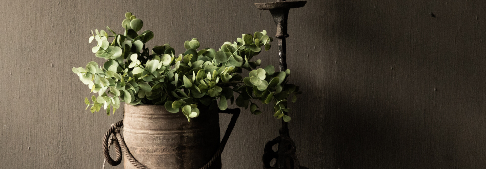 art EUKALYPTUSZWEIG GRÜN 69 cm -