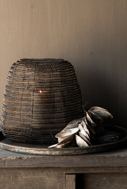 Stoere metalen lantaarn