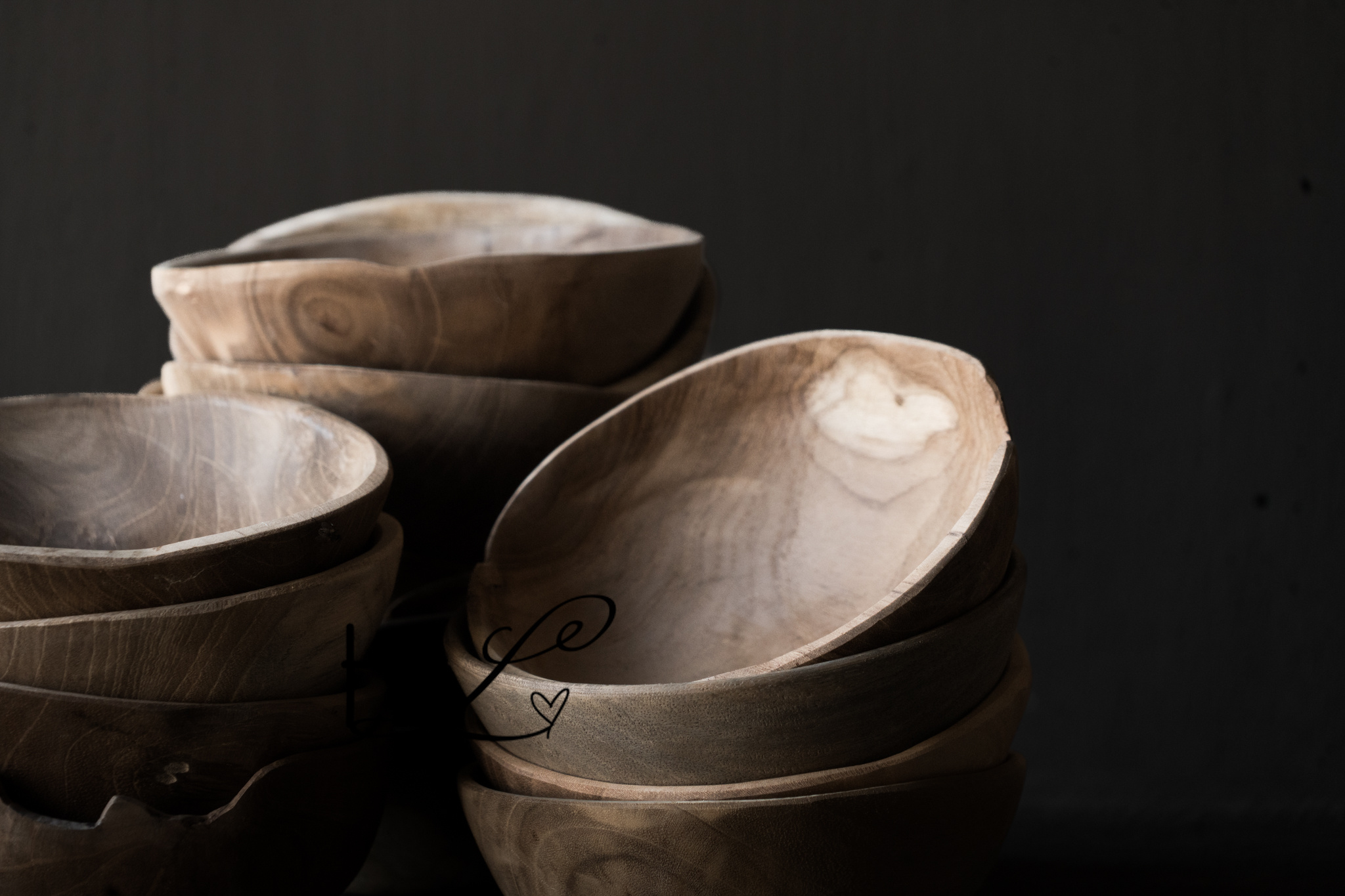 Kommen Sie gewachstes Teakholz-3