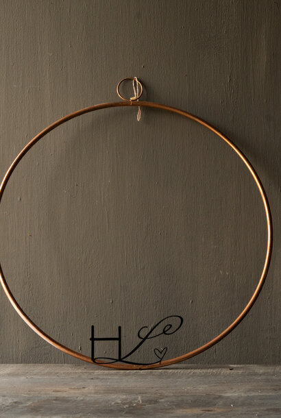 Metalen ring – koper kleur