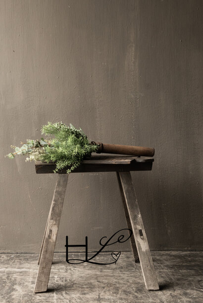 Authentic Elmwood Wooden Stool/Bench