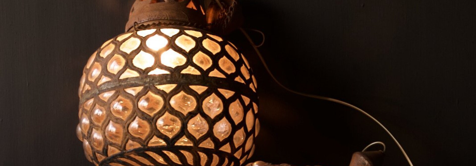Hanglamp Roest – Authentieke Oriëntaalse Sfeerlamp