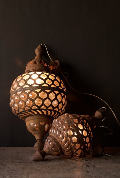 Rust Pendant Lamp – Authentic Oriental Mood Lamp
