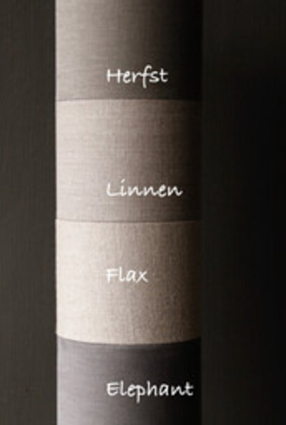 Aura Peeperkorn Linen Cylinder Lampshade – Autumn Color