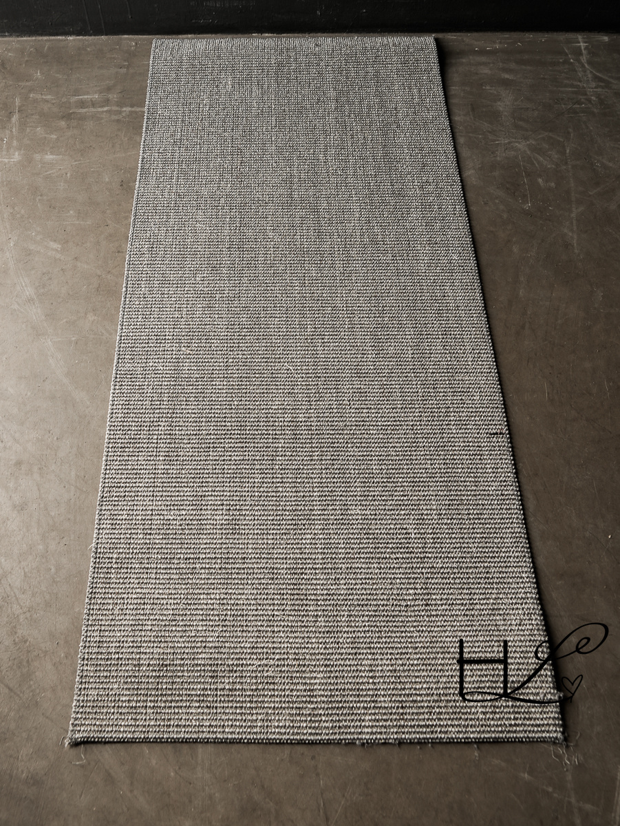 Grijs 100% Sisal Vloer kleed-3