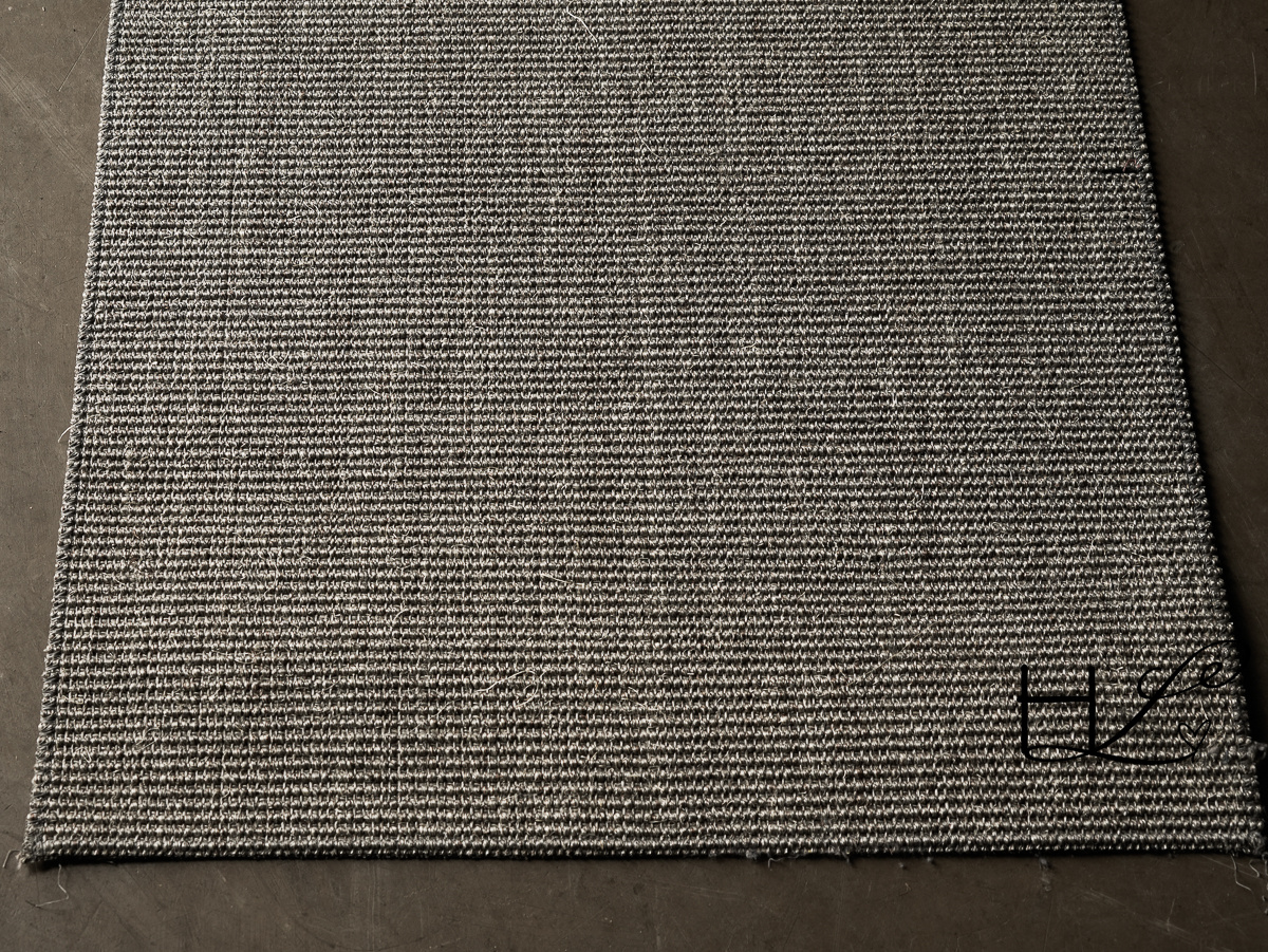 Grijs 100% Sisal Vloer kleed-5
