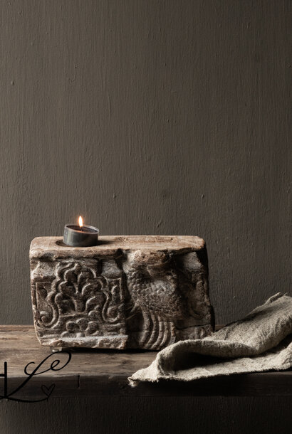 Alter authentischer Pulverkerzenständer