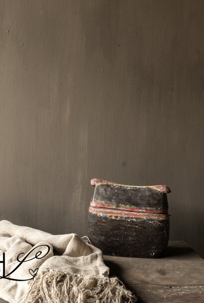 Unique Antique wooden wabi sabi bag