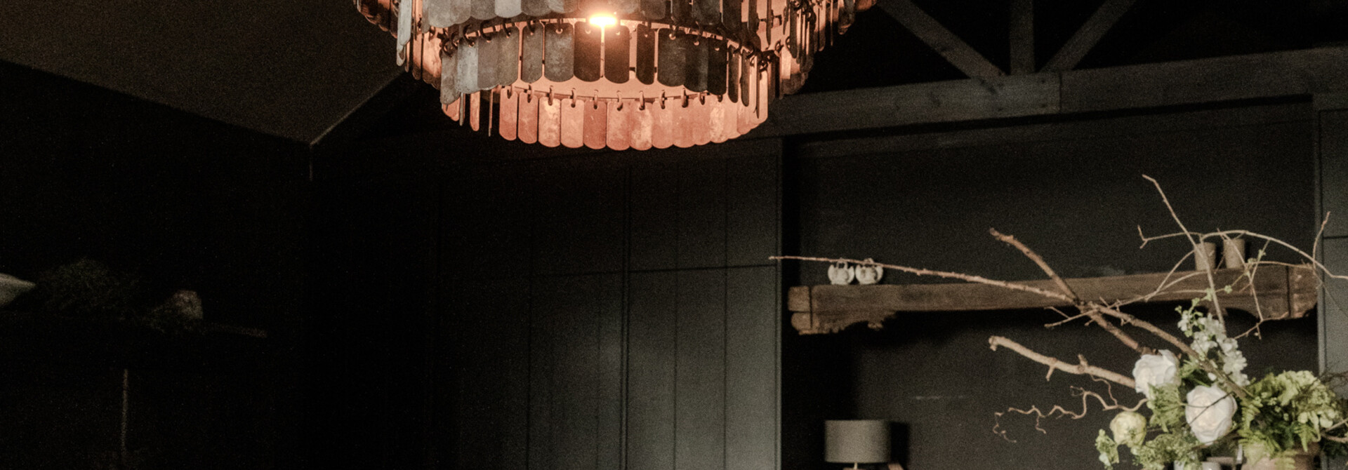 HOFFZ Gudha rond Kroonluchter