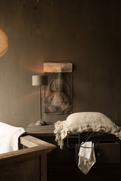 Baby shabby wandhanger ‘stoer konijn’