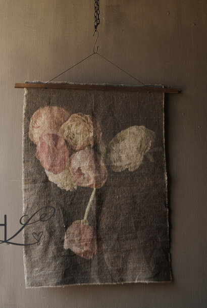 Wall tapestry on pure linen