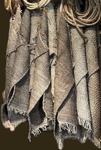Jute-Teppich, naturgrau