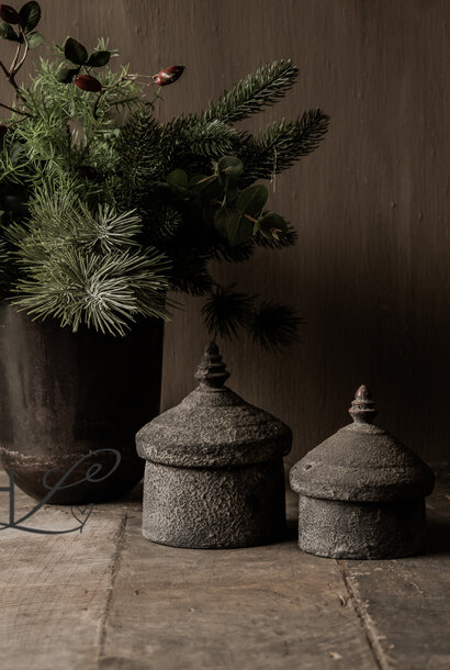 Oude Authentieke houten Tika/ Tikka box