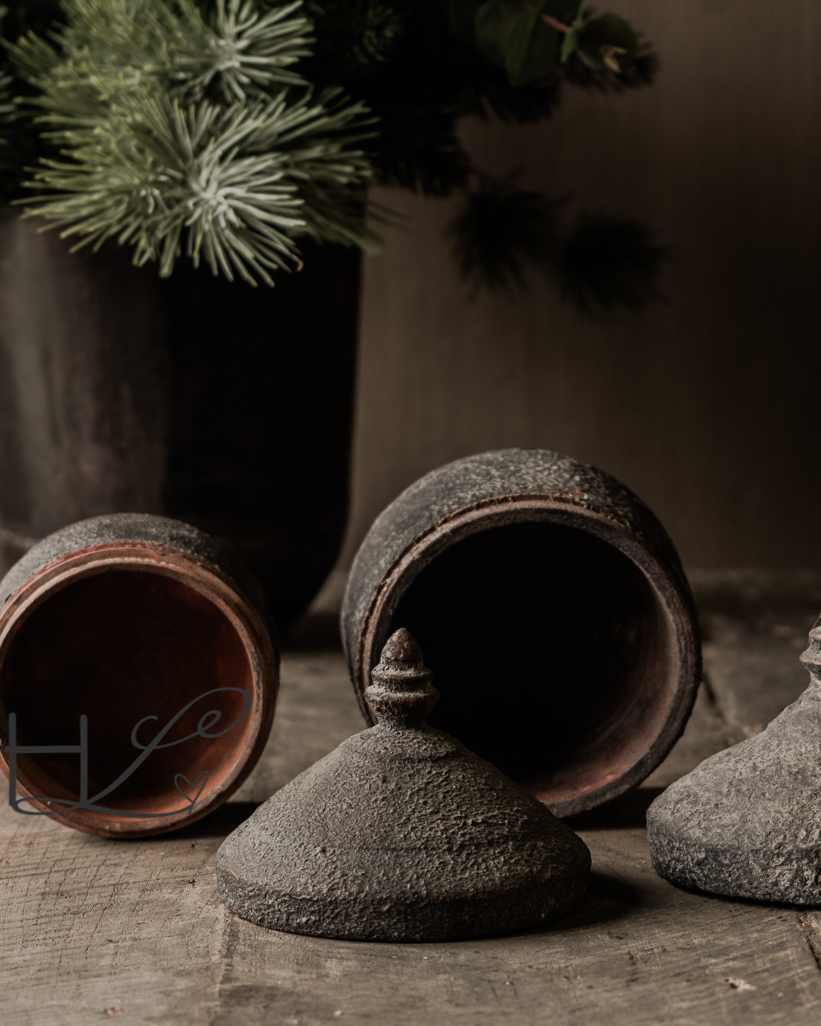 Alte authentische Tika/Tikka-Box aus Holz-4