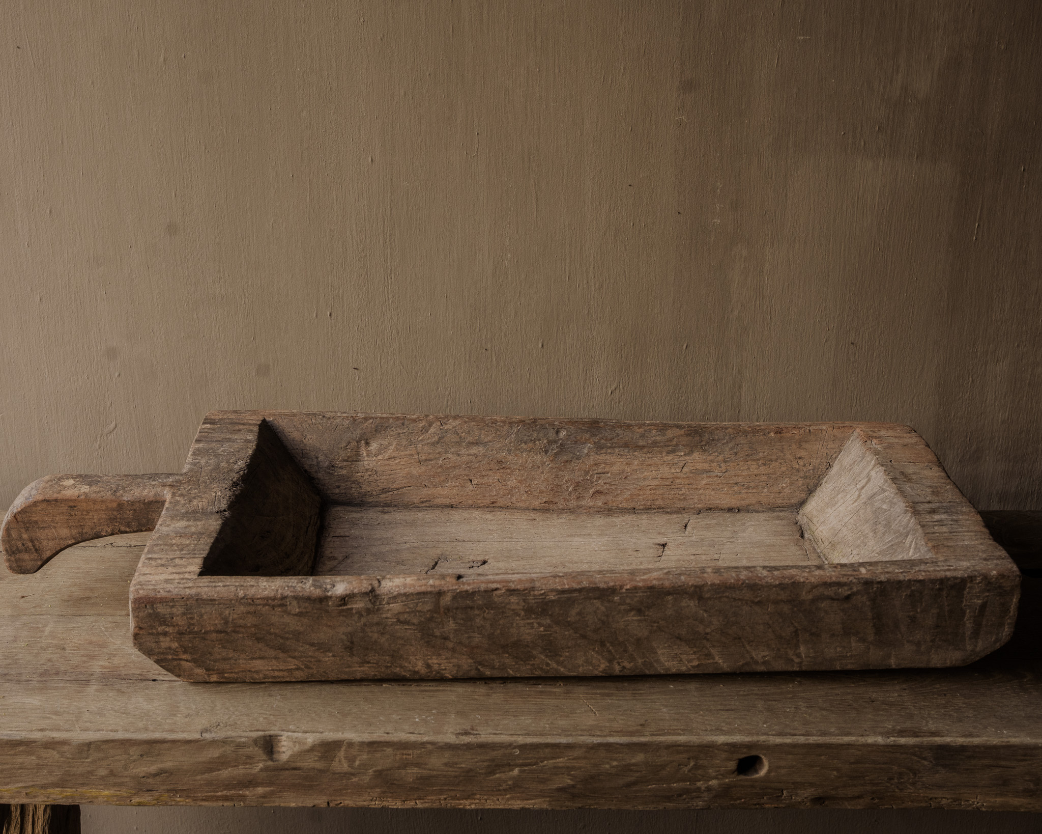 Houten Trog /Dienblad /Bak-5