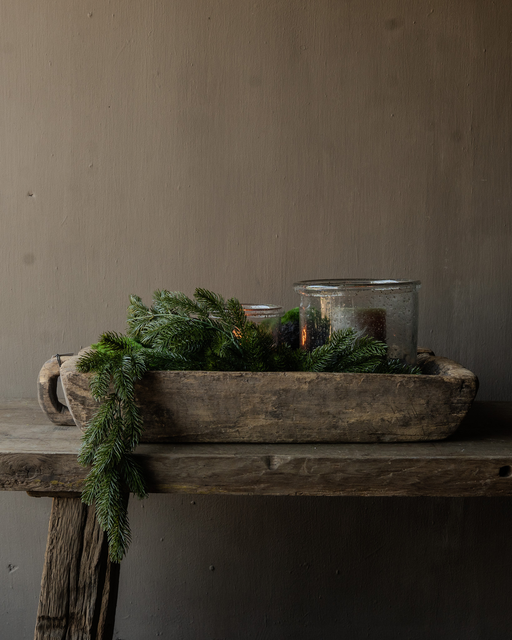 Wooden Trough / Tray / Container-4