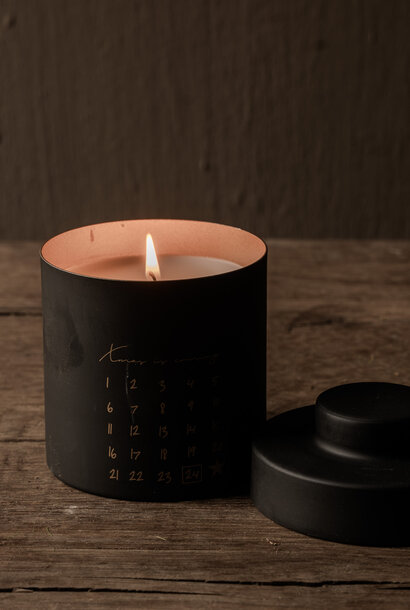 CALENDAR Geurkaars – Black