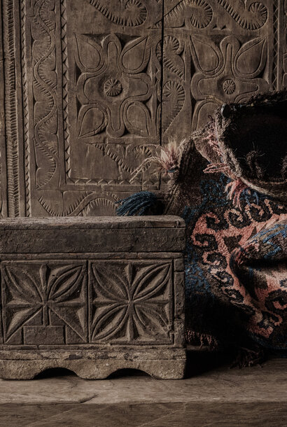 Einzigartige alte authentische Holzkiste HOFFZ