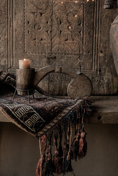 Vintage tafel wandkleed of zadelkleed