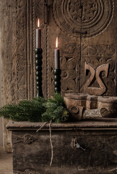 Donker groen Kandelaars Freya by HOFFZ