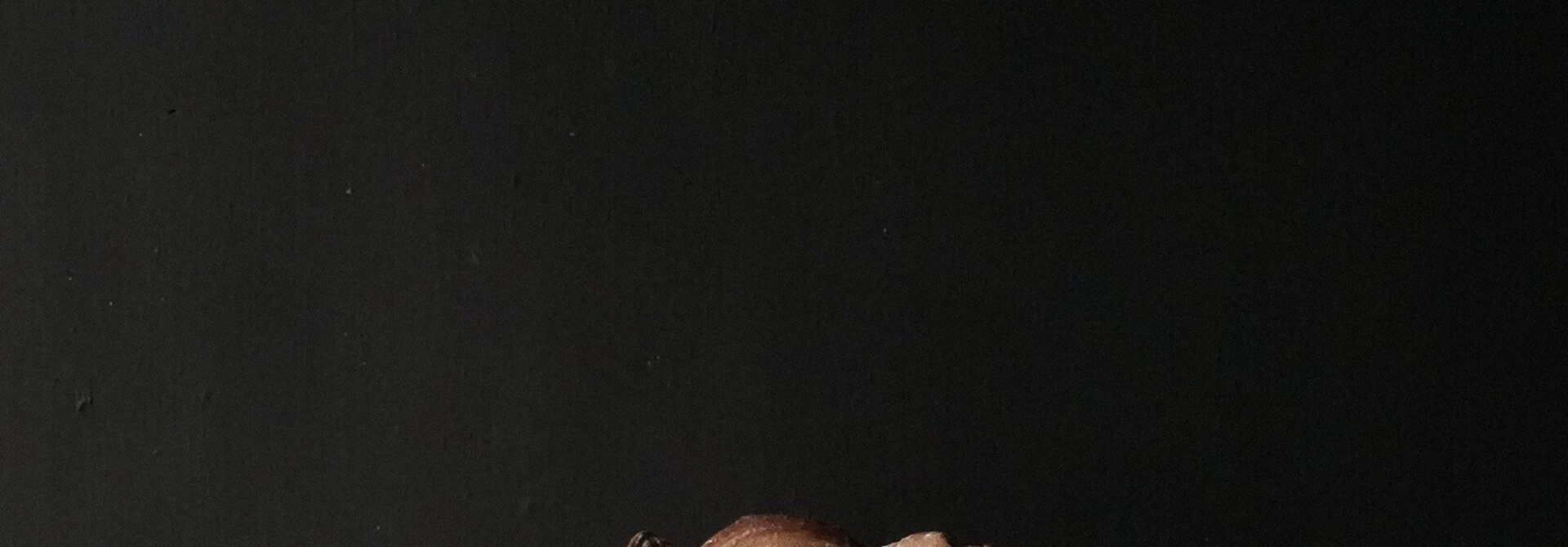 Oude houten Roti oftewel Chapati bord