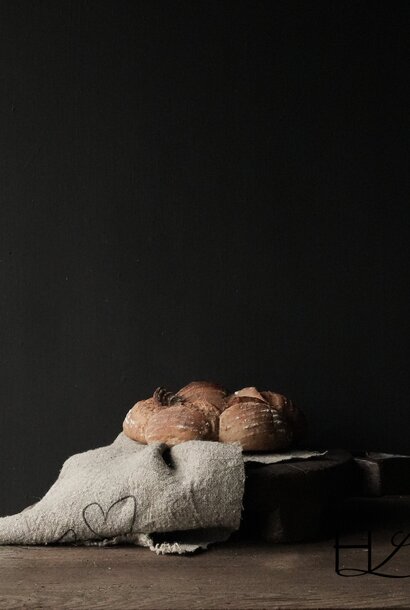 Oude houten Roti oftewel Chapati bord