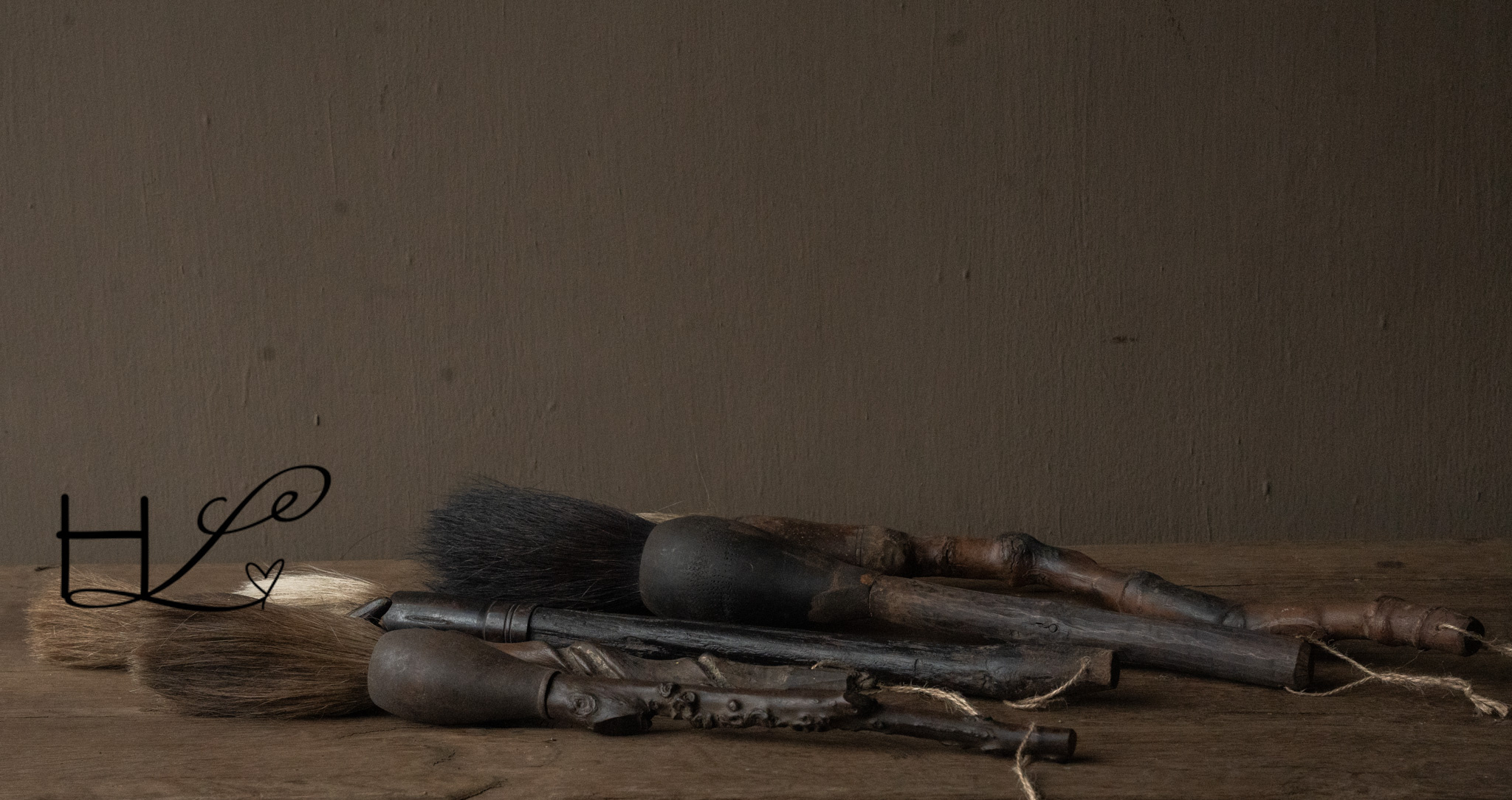 Unique wooden calligraphy brush-5