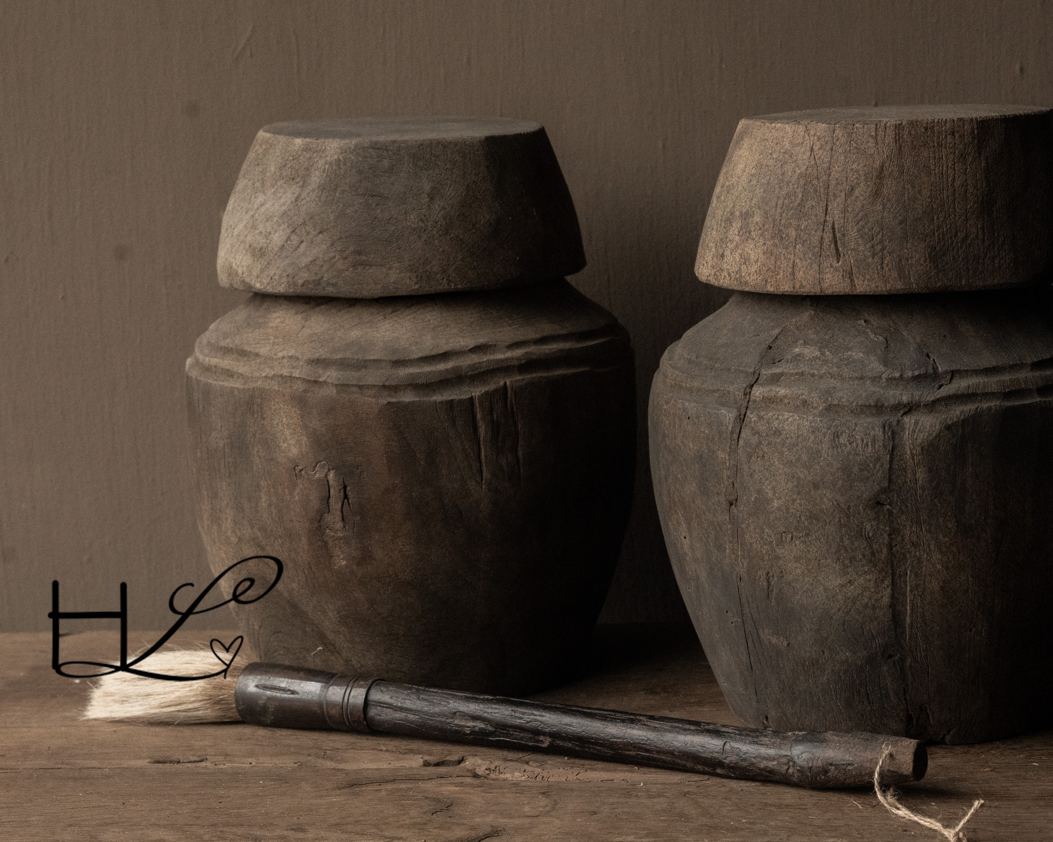 Unique wooden calligraphy brush-6