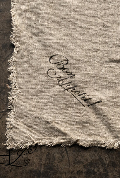 Abgenutzter Stoff, Guten Appetit