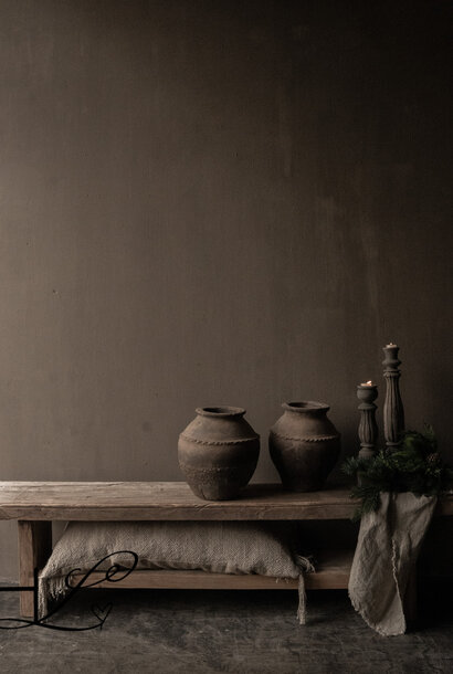 Stoer robuust Lage Houten Bank / TV-Meubel