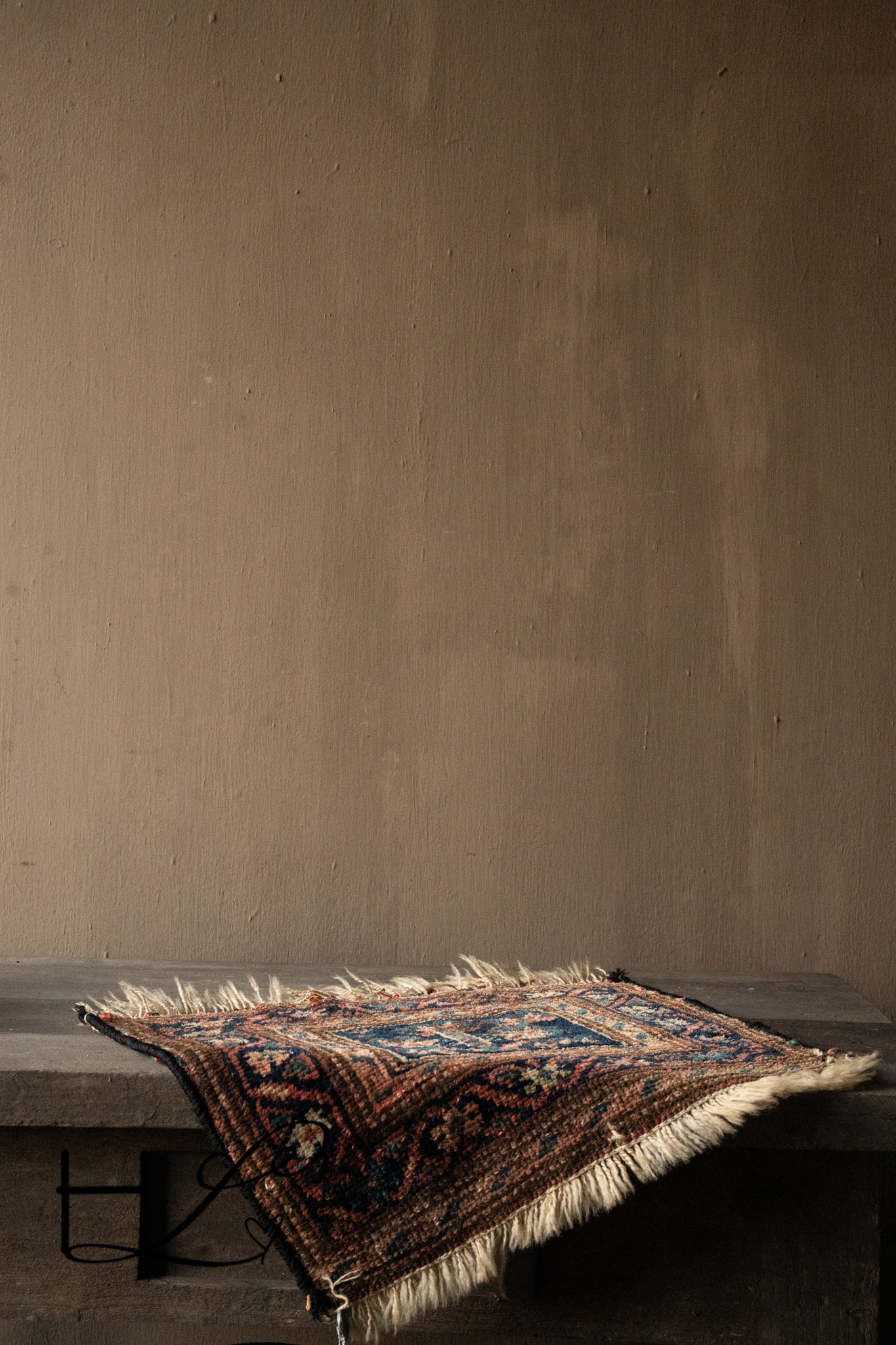 Vintage tafel wandkleedje of zadelkleedje-1