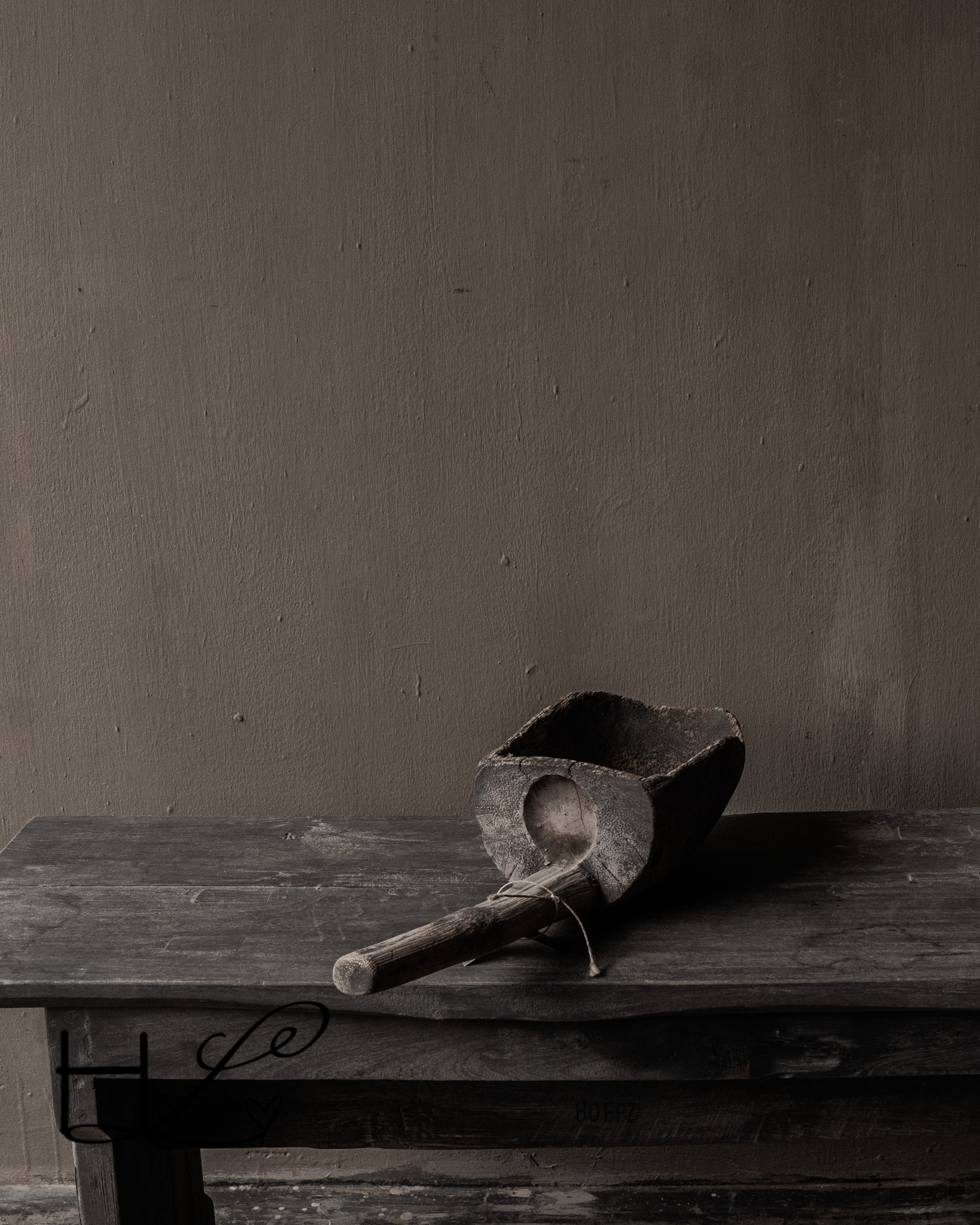 Oud Houten Graanschep – HOFFZ-5