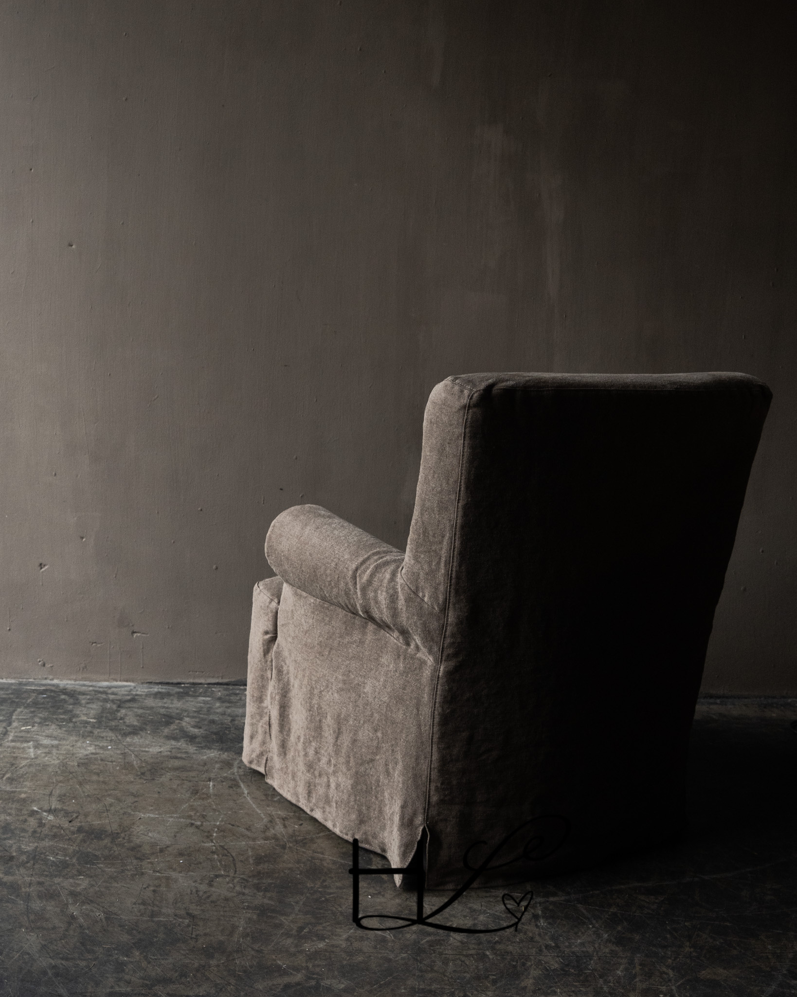 Fauteuil Levi Hoffz en hocker Liza-5