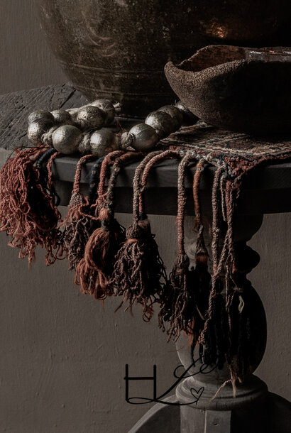 altes, handgeknüpftes Nomadenkissenpaneel HOFFZ