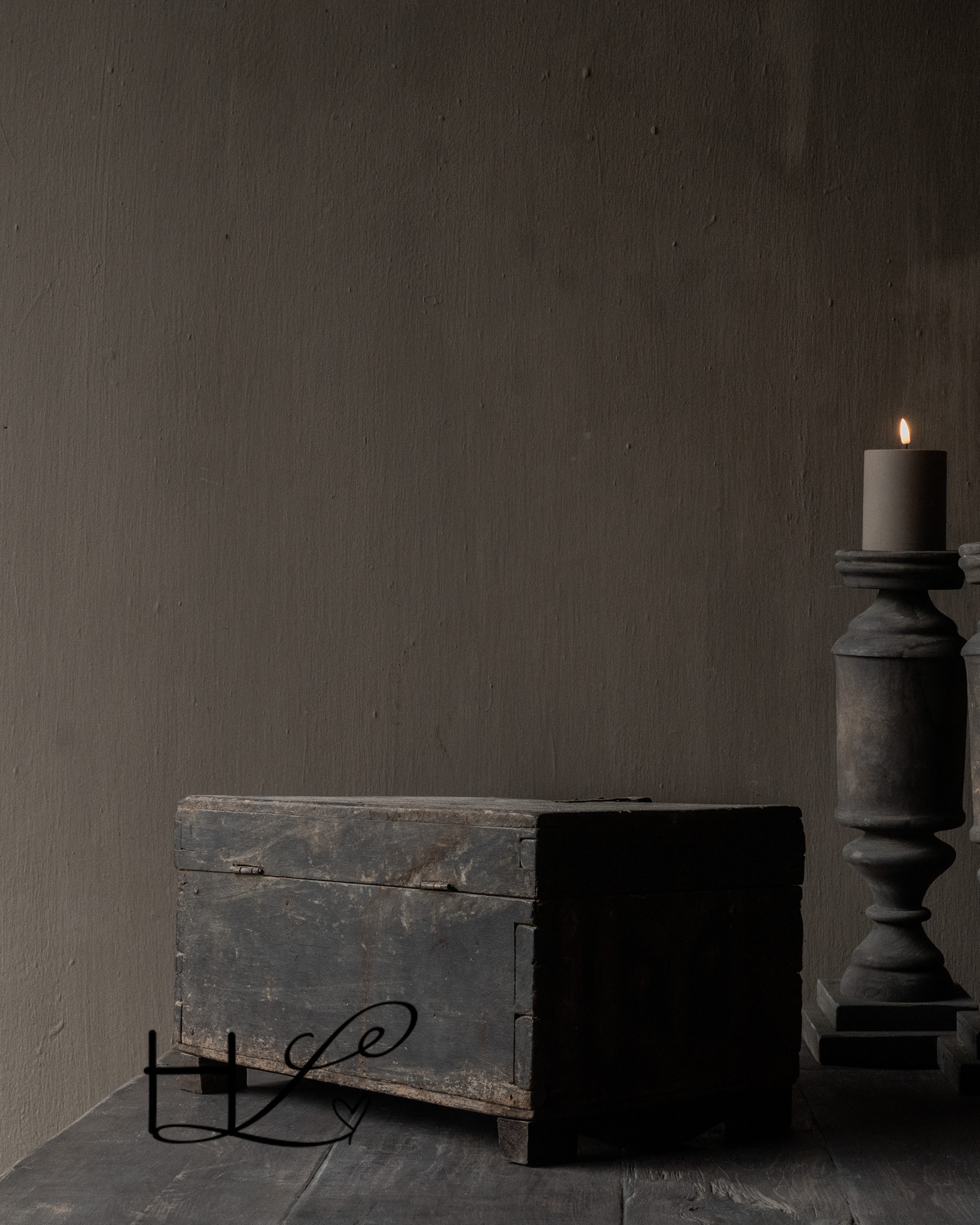 Einzigartige alte authentische Holzkiste HOFFZ-7