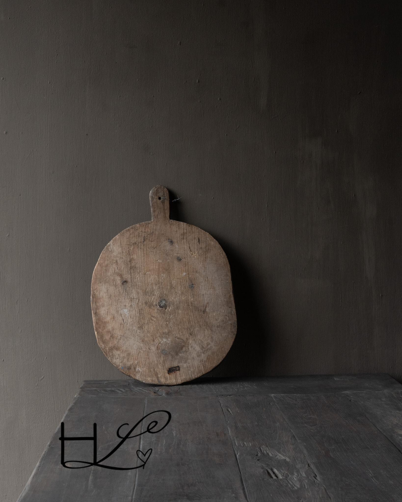 Hoffz Oud houten Turks broodplank / Snijplank pizza plank-2