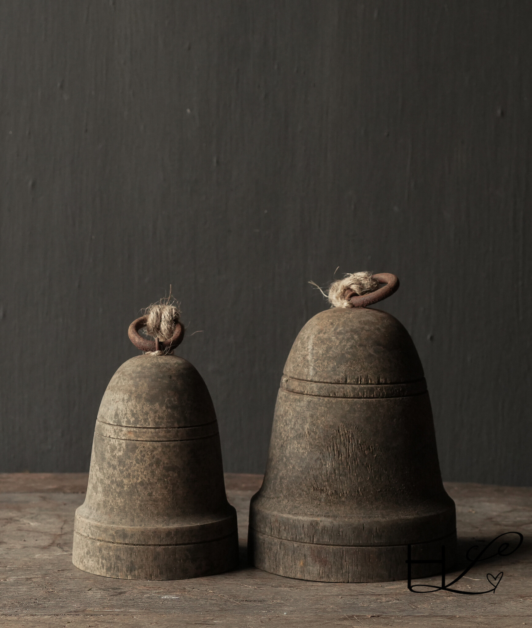 Stabile hölzerne Weihnachtsglocke-2