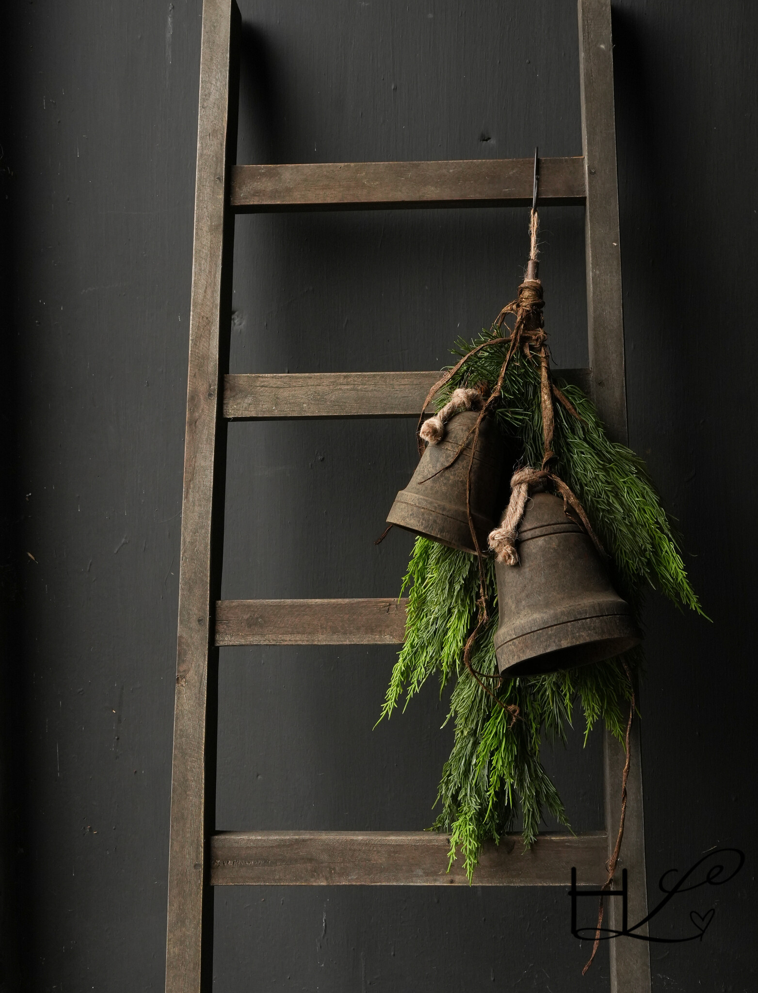 Stabile hölzerne Weihnachtsglocke-1