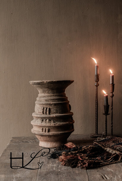 Prachtig Nupe Authentieke  waterkruik