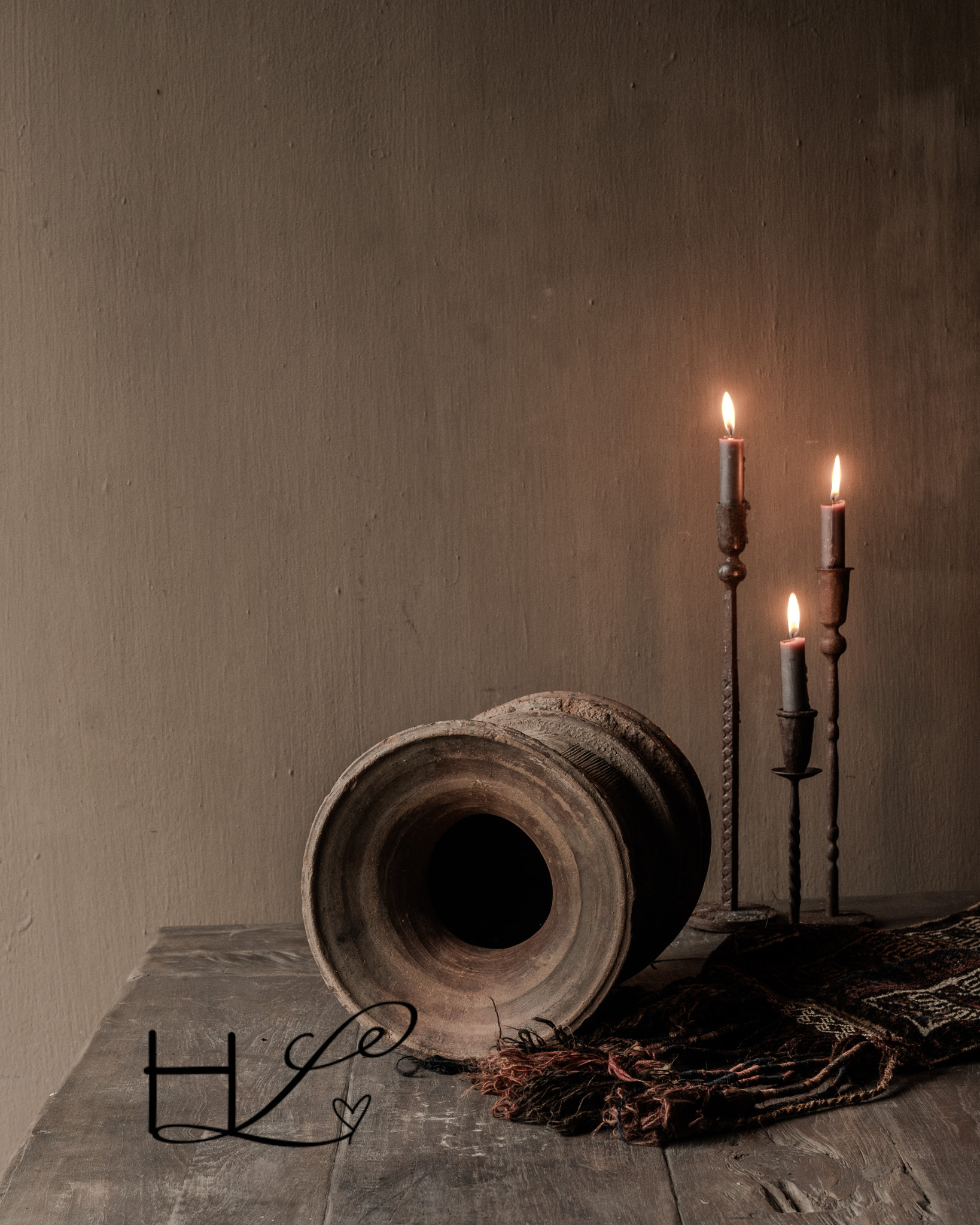 Prachtig Nupe Authentieke waterkruik-2