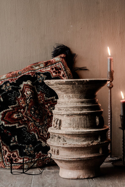 Wunderschöner authentischer Nupe-Wasserkrug