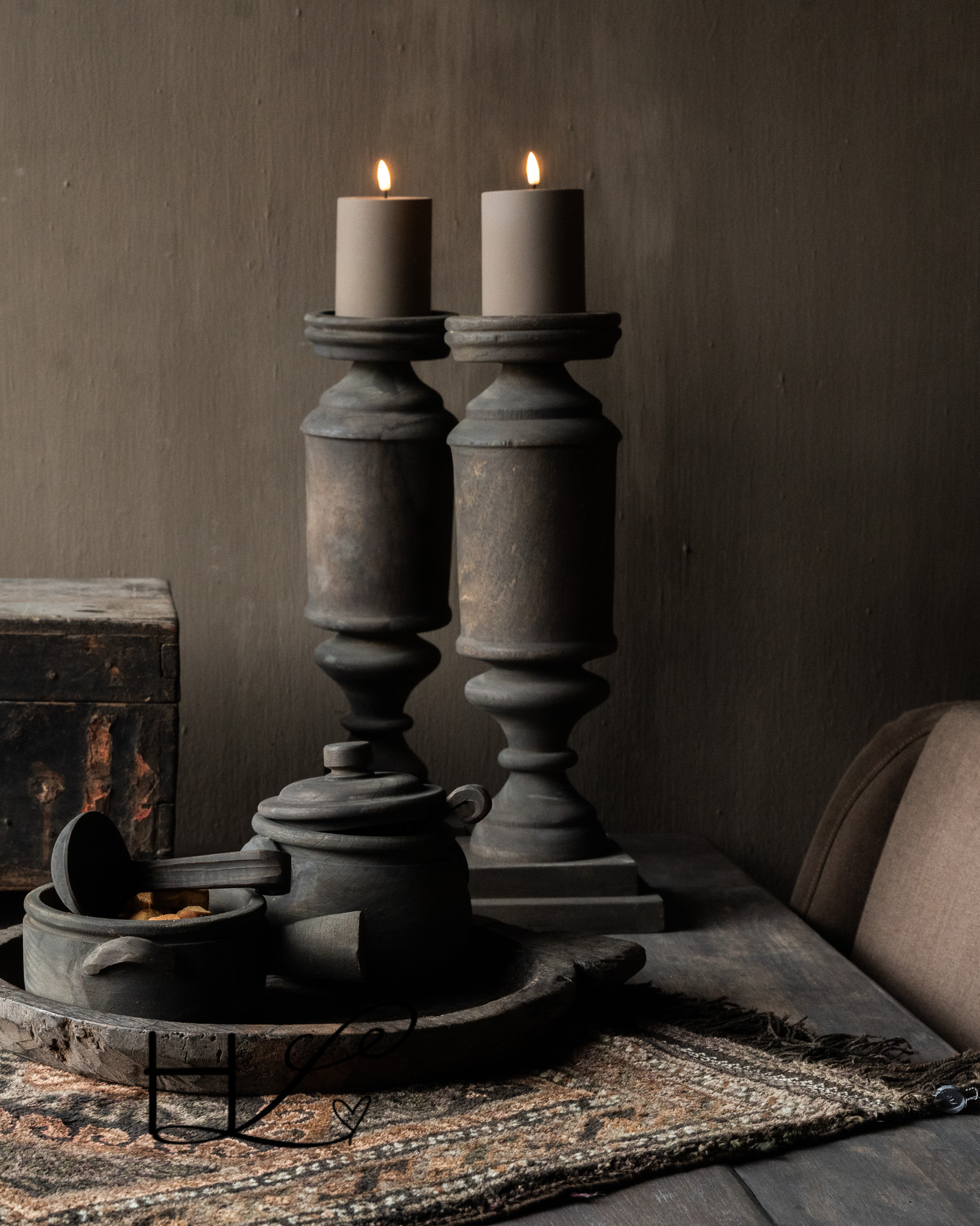 Kandelaar Susilo Ø12xH38 cm-1